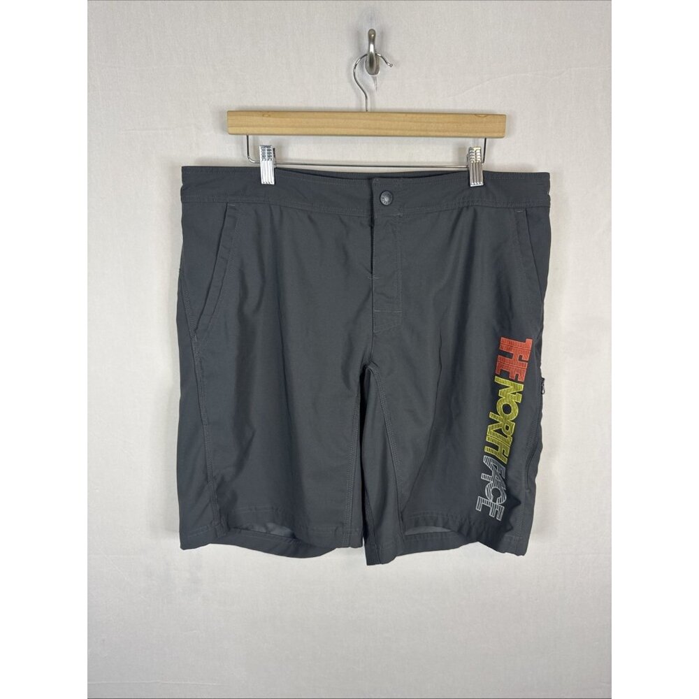 The North Face Gray FlashDry Hiking‎ Shorts Mens 38 Outdoor Trail